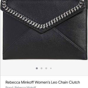 Rebecca Minkoff Women’s Leo Chain Clutch NWT